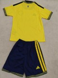 26-27 AL-Nassr Home Kids Soccer Jersey