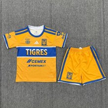 26-27 Tigres UANL Home Kids Soccer Jersey