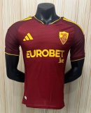26-27 Roma Home Player Version Soccer Jersey