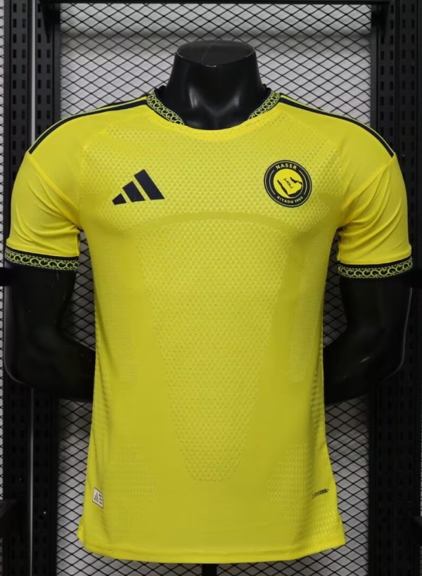 26-27 AL-Nassr Home Player Version Soccer Jersey