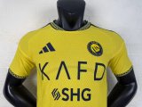 26-27 AL-Nassr Home Player Version Soccer Jersey*带广告