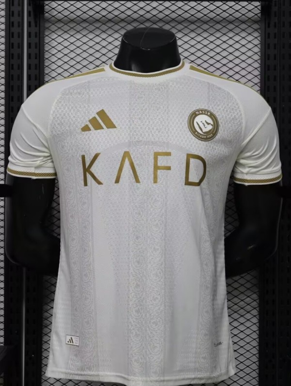26-27 AL-Nassr Away Player Version Soccer Jersey*带广告