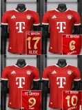 26-27 Bayern Home Player Version Soccer Jersey (HK Special Edition)