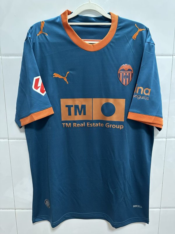 26-27 Valencia Away Fans Soccer Jersey