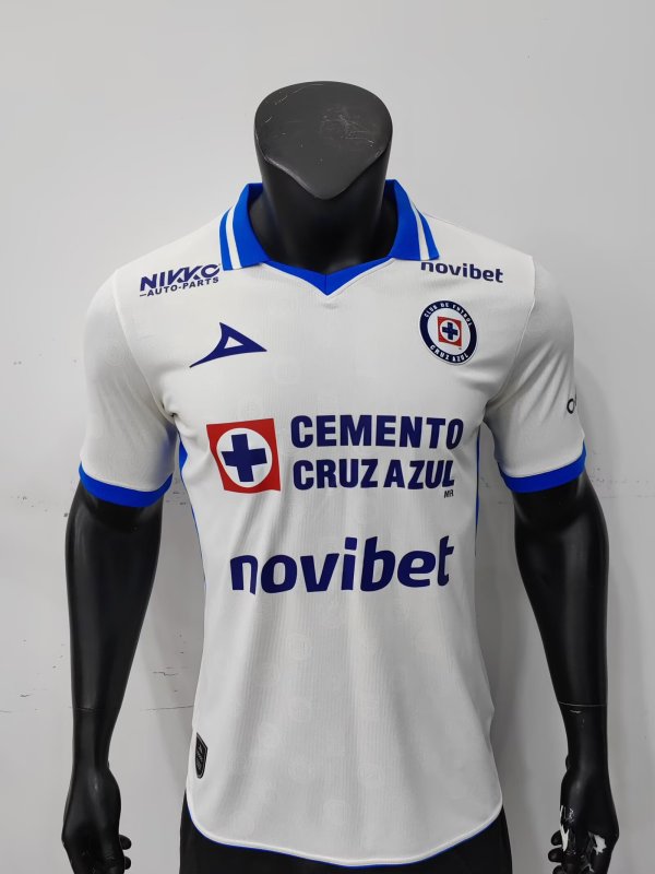 26-27 Cruz Azul Away Player Version Soccer Jersey