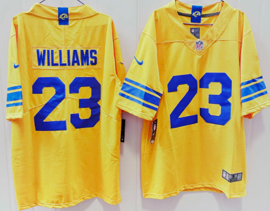 2026 NFL Los Angeles Rams New Pattern Jersey