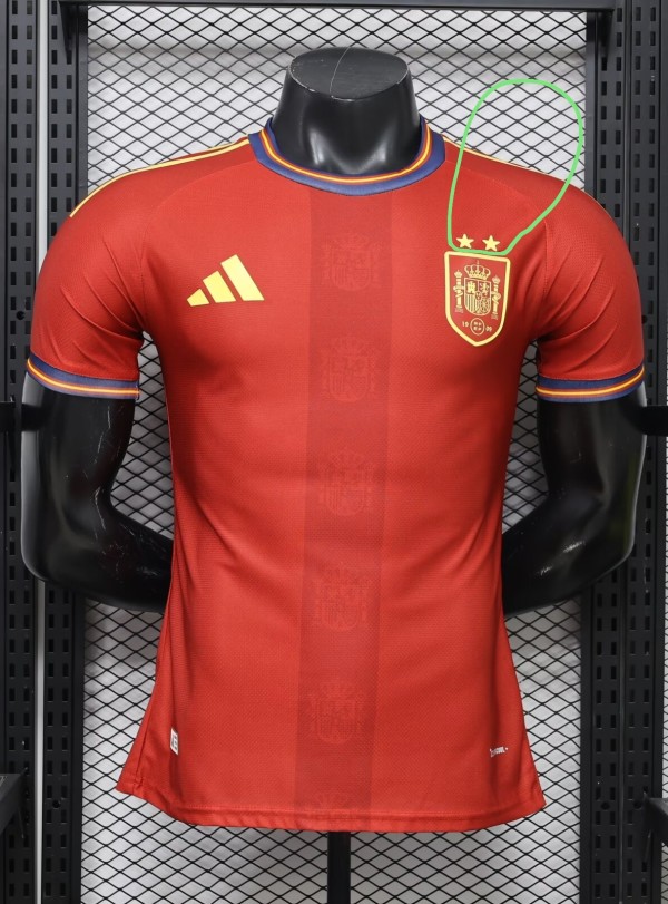 26-27 Spain Special Edition Player Version Soccer Jersey (With 2 Star)*两颗星