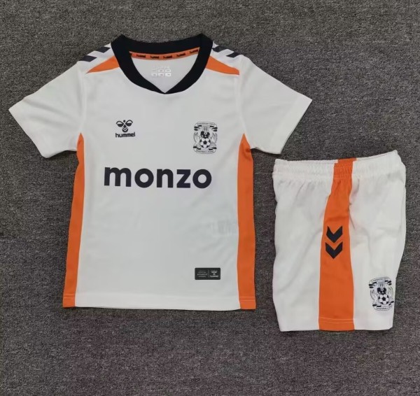 26-27 Coventry City Away Kids Soccer Jersey