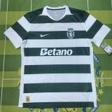 26-27 Sporting Lisbon Home Fans Soccer Jersey