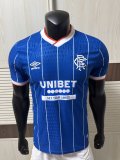 26-27 Rangers Home Player Version Soccer Jersey