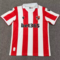 26-27 Stoke City Home Fans Soccer Jersey