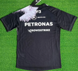 2026 Benz New Pattern Heat Transfer Printing Short Sleeve Racing Suit