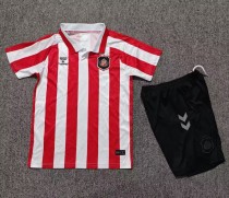26-27 Sunderland Home Kids Soccer Jersey