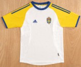 2002 Sweden Away Retro Soccer Jersey