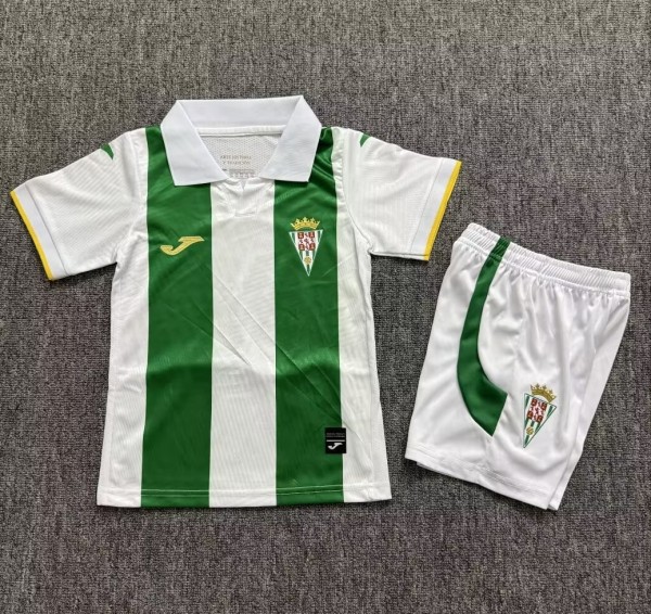 26-27 Cordoba Home Kids Soccer Jersey