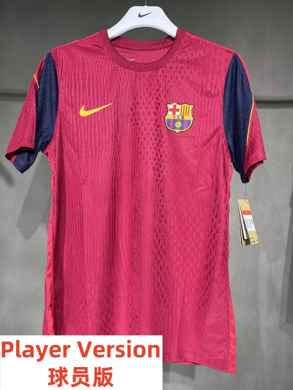 26-27 BAR Red Player Version Training shirts