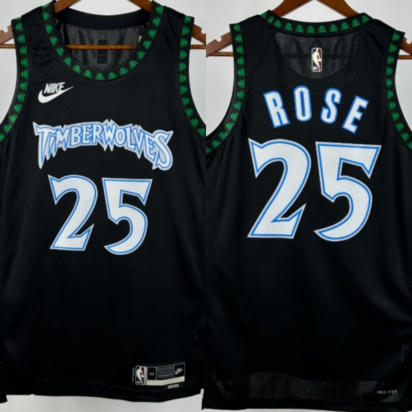 26-27 TIMBERWOLVES Top Quality Hot Pressing NBA Jersey
