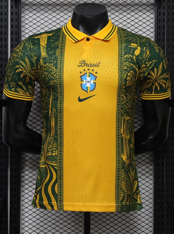 26-27 Brazil Special Edition Player Version Soccer Jersey