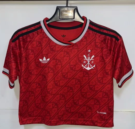 26-27 Flamengo Third Women Cheerleading Short-sleeved (女)