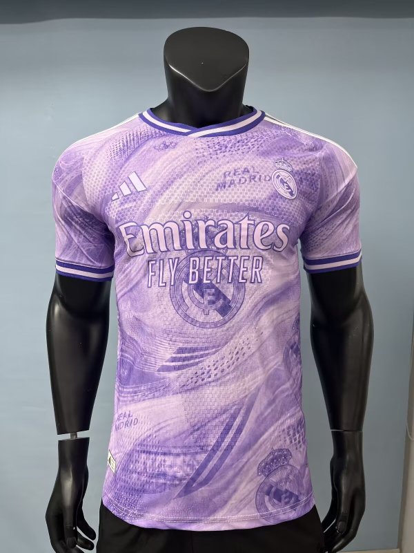 26-27 RMA Purple Special Edition Player Version Soccer Jersey