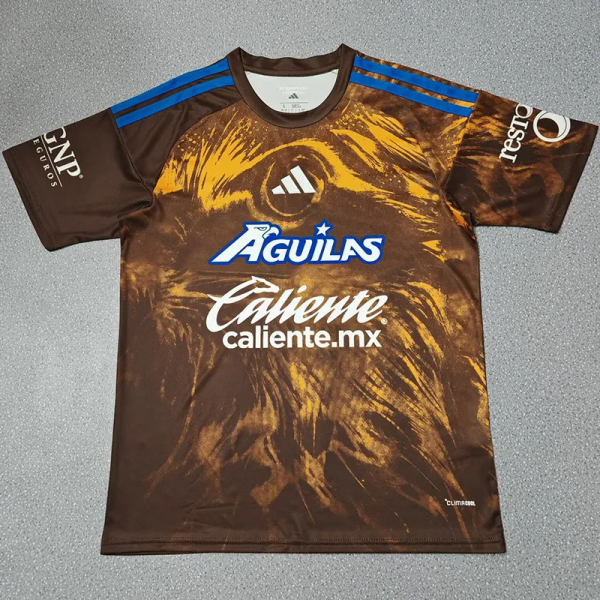 26-27 Club America Brown Training shirts