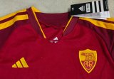 26-27 Roma Home Kids Soccer Jersey