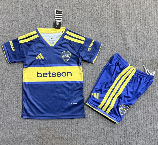 26-27 Boca Juniors Home Kids Soccer Jersey