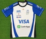 2026 Racing Bulls New Pattern Heat Transfer Printing Short Sleeve Racing Suit