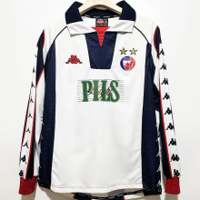 1999-2001 Crvena Zvezda Away Retro Long Sleeve Soccer Jersey