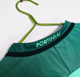 2016 Portugal Away Long Sleeve Retro Soccer Jersey