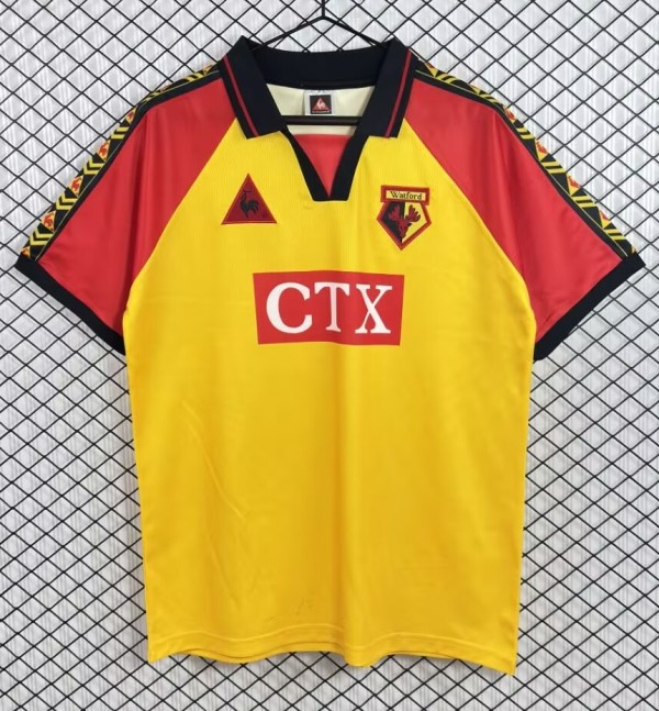 1998-1999 Watford Home Retro Soccer Jersey