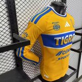 26-27 Tigres UANL Home Long Sleeve Player Version Soccer Jersey*长袖球员