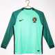 2016 Portugal Away Long Sleeve Retro Soccer Jersey