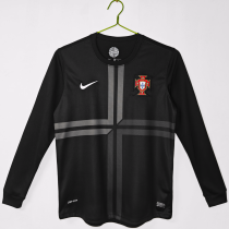 2012 Portugal Third Long Sleeve Retro Soccer Jersey