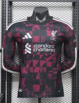 26-27 LIV Third Long Sleeve Player Version Soccer Jersey*长袖球员