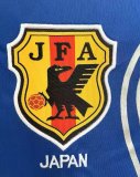 2006 Japan Home Long Sleeve Retro Soccer Jersey