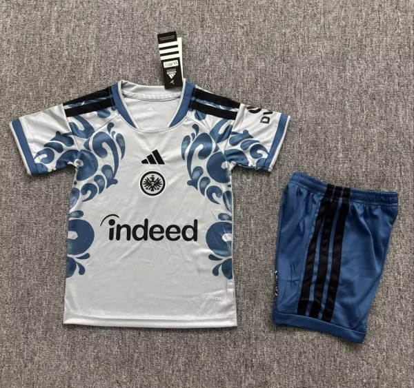 26-27 Frankfurt Third Kids Soccer Jersey