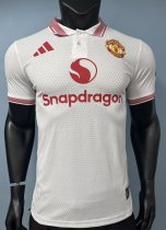 26-27 Man Utd White Special Edition Player Version Soccer Jersey