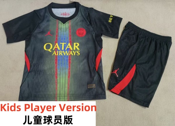 26-27 PSG Third Kids Player Version Soccer Jersey (球员童装)