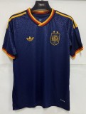 26-27 Spain Blue Training shirts  (With 2 Star)*两颗星