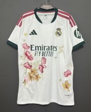 26-27 RMA Home Embroidered Version Fans Soccer Jersey