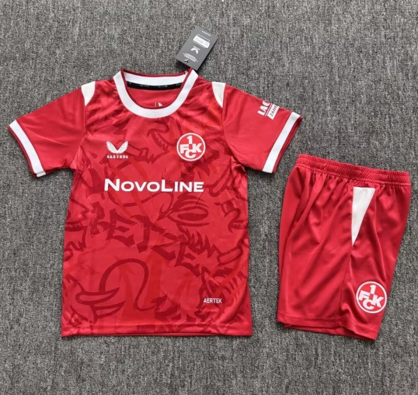 26-27 Kaiserslautern Home Kids Soccer Jersey