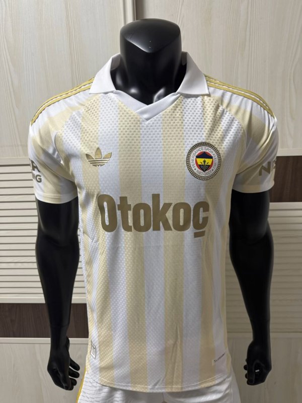 26-27 Fenerbahce Away Player Version Soccer Jersey