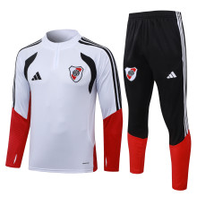 26-27 River Plate High Quality Half Pull Tracksuit