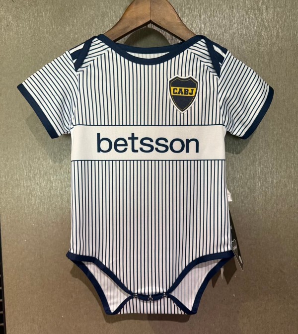 26-27 Boca Juniors Away Baby Infant Crawl Suit