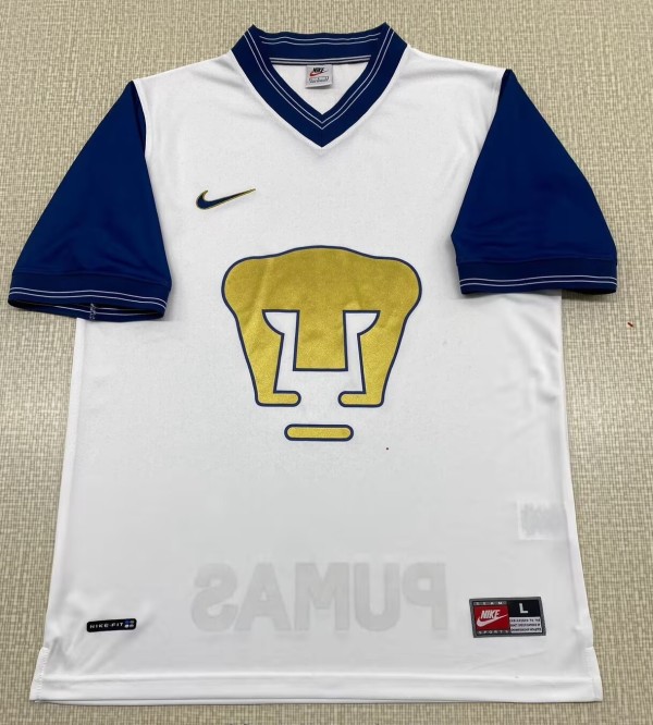 1998-1999 Pumas UNAM Home Retro Soccer Jersey
