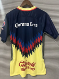 2018 Club America Blue Yellow Retro Soccer Jersey