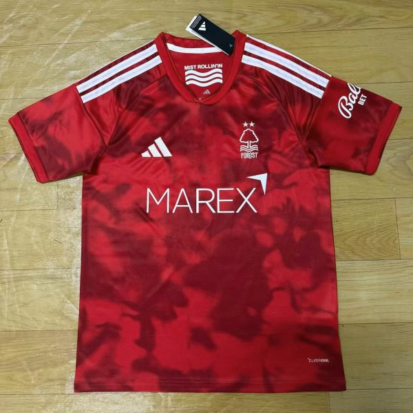26-27 Nottingham Home Fans Soccer Jersey*带广告