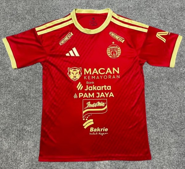 26-27 Persija Jakarta Home Fans Soccer Jersey