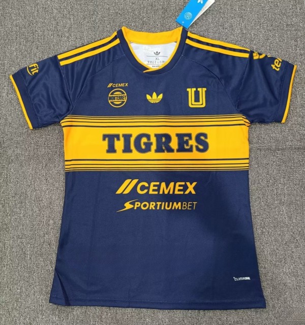 26-27 Tigres UANL Away Women Fans Soccer Jersey (女)